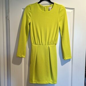 Neon Long Sleeve Dress